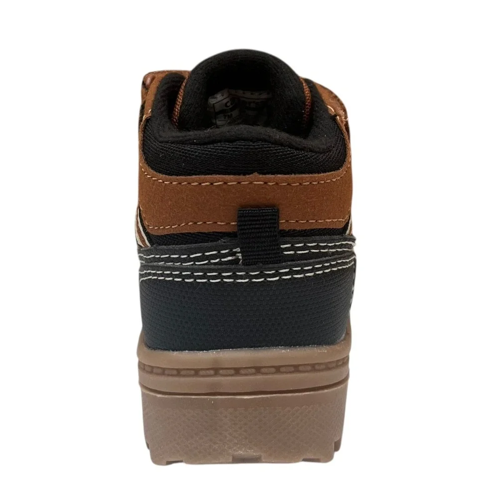Carter's Donner Toddler Boy's Slip-on Sporty Boot Size 7 Brown/Black Shoes‎